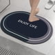thumbnail image 1 of Alfombrillas absorbentes para baño, cojines de terciopelo de cristal, alfombrillas para pies de inodoro, alfombrillas antideslizantes para puerta de baño, alfombrillas de baño de secado rápido para, 1 of 9