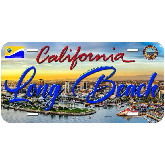 Long Beach CA TAG07 Novelty Car Auto License Plate