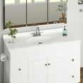 thumbnail image 3 of Design House 550210 Cultured Marble Vanity top 49", Solid White, 3 of 23