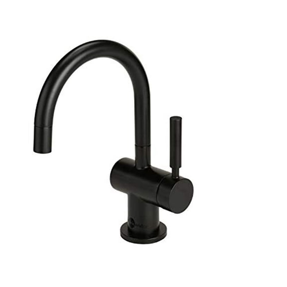 InSinkErator F-H3300MBLK Indulge Modern Hot Faucet in Matte Black