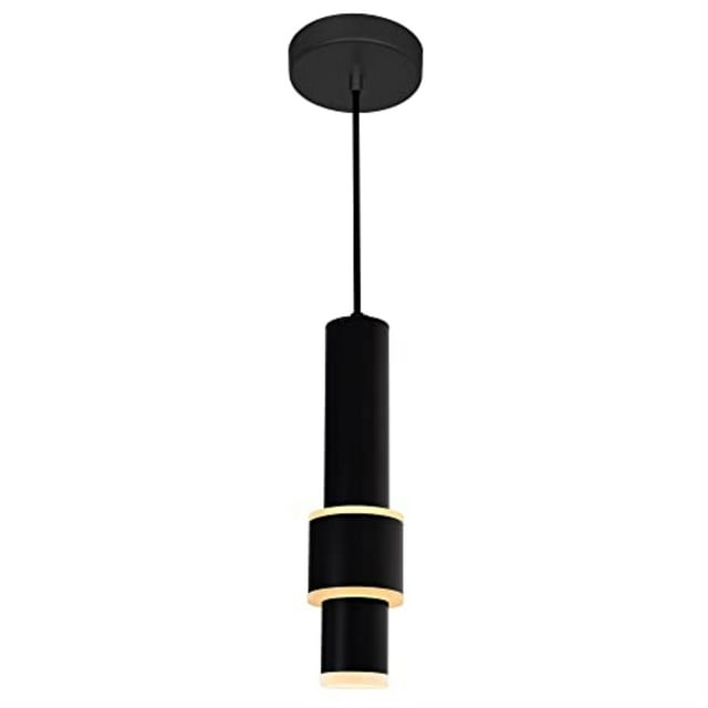 CWI Lighting Lena LED Integrated Mini Pendant With Black Finish