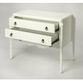 thumbnail image 2 of Butler Specialty Wilshire Glossy Accent Chest In White, 2 of 9