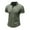 Army Green, variant on uublik Shirts for Men 100% Cotton Striped Men's Casual Button-Down Shirts Army Green XL