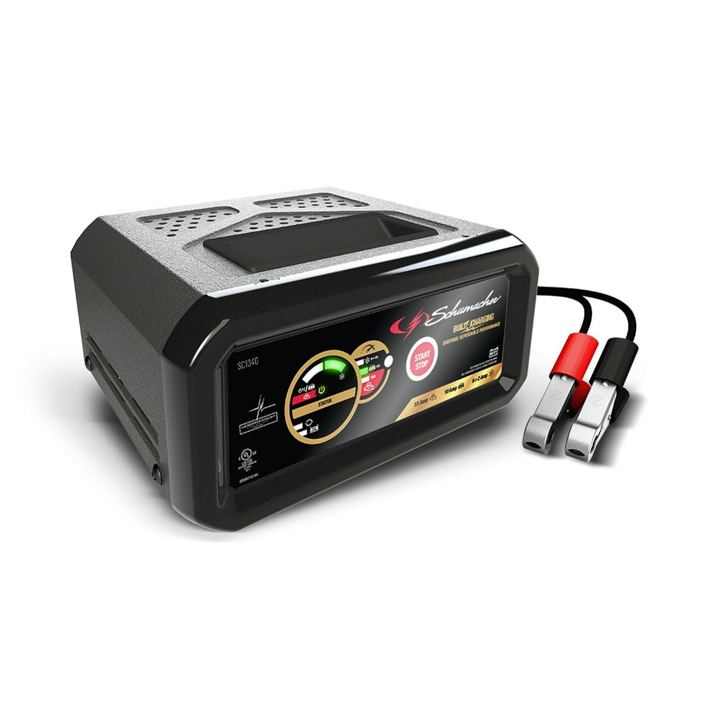 Schumacher Fully Automatic Battery Charger and Engine Starter 55 Amp