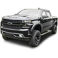 thumbnail image 5 of Black Horse FENDER FLARES RIVETED Style Black Compatible with 2019-2023 Chevrolet Silverado 1500 FF-CHSIL19-SM, 5 of 5