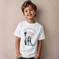 thumbnail image 4 of Byoo Toddler Boys' Statue of Liberty Patriotic T-Shirt Casual Short Sleeve Graphic Tee Shirt Children Summer Soft Pullover Top ，2-3 T, 4 of 6