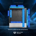 thumbnail image 4 of Gabinete Gamer BALAM RUSH NITROX CRYSTAL 5500 CBW ATX Media Torre 3+1 Fan ARGB Cristal Templado Frente Cristal USB-C, 4 of 6