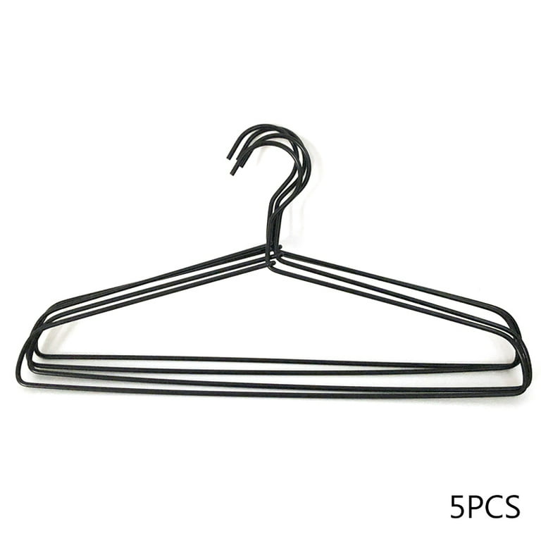 Specilite Wire Hangers 100 Pack, Metal Wire Clothes Hanger Bulk for Coats, Space Saving Metal Hangers Non Slip 16 inch 12 Gauge Ultra Thin-White