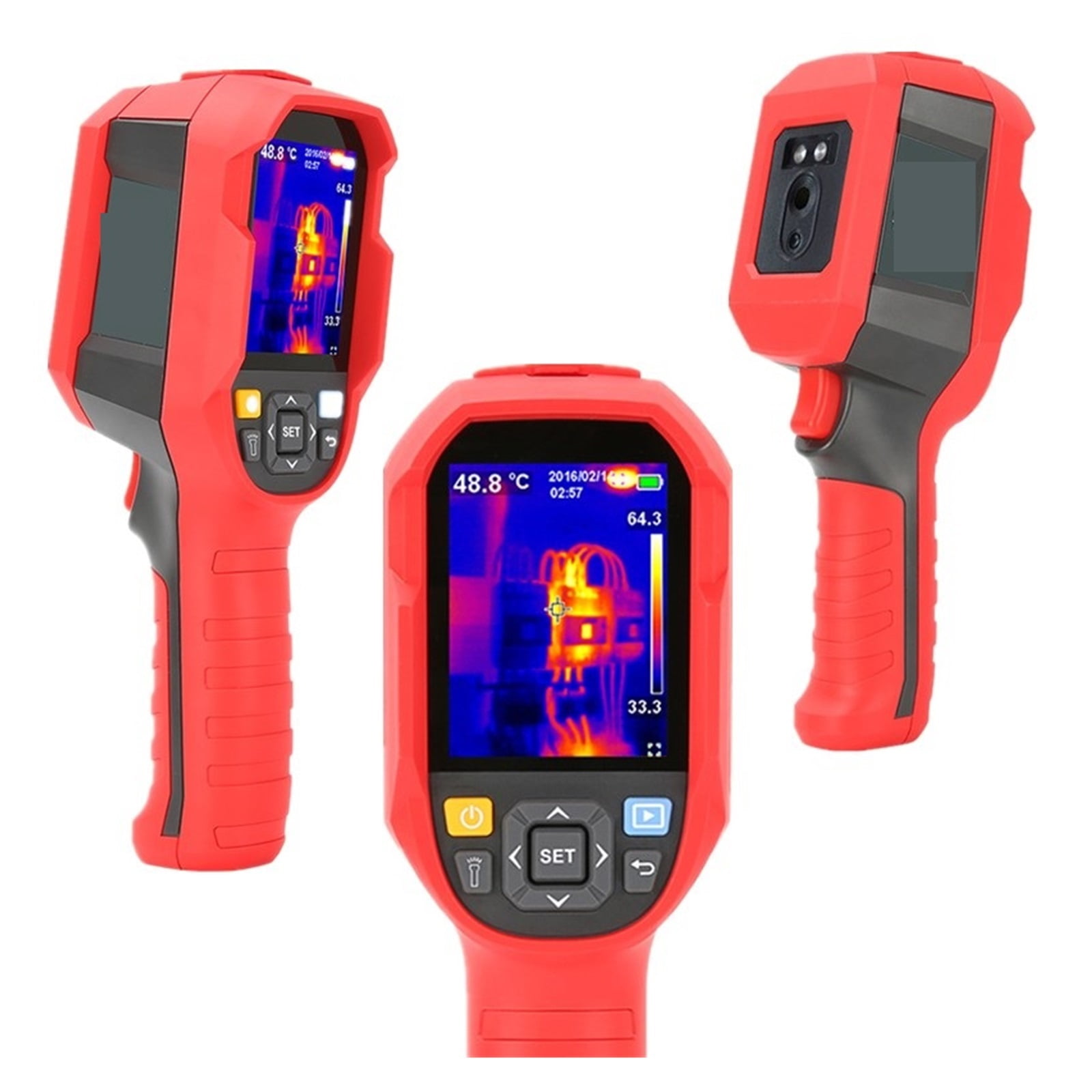 Thermal Imaging Camera, Resolution 256 X 192 Infrared Thermal Imager Handheld Thermal Imager Infrared Thermometer