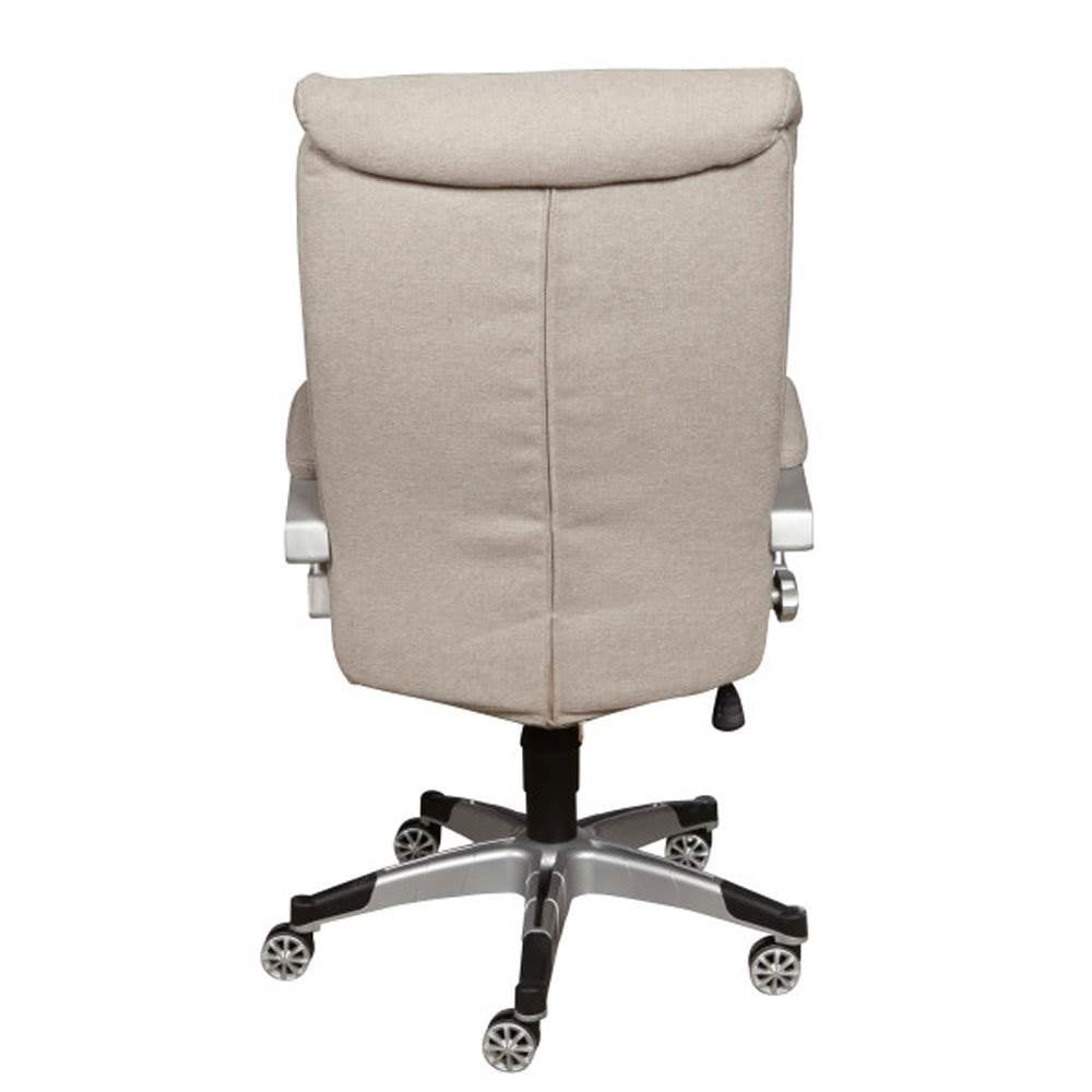 Accentrics Home Sealy Posturepedic Cool Foam Swivel Office Desk Chair Sandstone Walmart Com Walmart Com