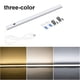 thumbnail image 3 of Barra de luz LED de aluminio, interruptor con sensor de escaneo manual, 5 V CC, USB, control de luz para armario de cocina, 30, 40 y 50 cm, lámpara de pared con 3 temperaturas de color, 3 of 5