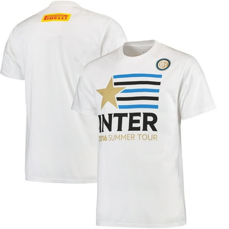 Milan Home Shirt - Inter Milan Star T-Shirt - White