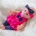 thumbnail image 1 of Dpityserensio 12 Inch Soft Newborn Baby Dolls, Vinyl Baby Dolls With Clothes Set Including Pacifier Realistic Doll Look Real, 1 of 5