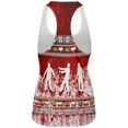 thumbnail image 2 of Ugly Christmas Sweater Bloody Zombie Attack Survivor All Over Womens Work Out Tank Top Multi X-LG, 2 of 2