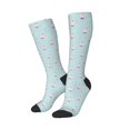 thumbnail image 2 of Balery Milk Tea Printed Novelty Socks Men's Women's Crew Socks Sports Socks Knee High Socks Cotton Socks Quirky and Cool Socks, 2 of 9