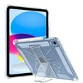 thumbnail image 3 of ELEHOLD Protective Case For Apple iPad Air 13-inch M3 (2025) / M2 (2024),Shockproof Slim Soft TPU Pencil Holder Foldable Kickstand Anit-Resistant Cover,Clear, 3 of 8