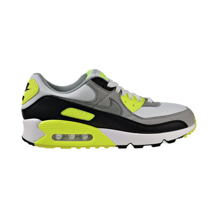 Nike Air Max 90 "OG VOLT" Men's Shoes White-Grey-Black cd0881-103