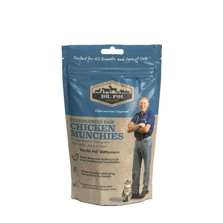UPC: 0899623003631 | Dr. Pol Freeze Dried Munchies Chicken Cat Treat and Meal Topper
