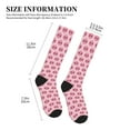 thumbnail image 4 of Rateoe Pig Nose Compression Socks for Women and Men 20-30mmHg-Circulation Support Socks Knee High Nurse Pregnant Running Medical and Travel Athletic, 4 of 7