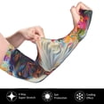 thumbnail image 2 of Ocsxa Oil Painting Sunflower Puppy Print Unisex UV Sun Protection Arm Sleeves,UPF 50 Cooling Sports Sleeve Compressio Golf Basketball Arm Sleeves Cycling Sleeves 1 Pair, 2 of 7