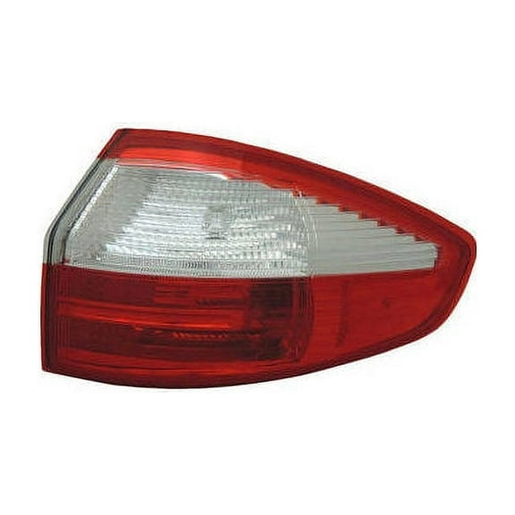 Right Passenger Side Tail Light Assembly - Compatible with 2014 - 2019 Ford Fiesta 2015 2016 2017 2018