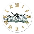 thumbnail image 2 of Designart 1 in Quartz Modern/Contemporary Wall Clock, 2 of 5