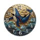 thumbnail image 3 of Reloj De Pared Con Animales Marinos Para Salón Y Dormitorio, Con Indicador De 24 Horas, Tablero De Madera Denso Y Diseño Moderno Y Decorativo., 3 of 5