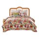 thumbnail image 1 of Juego de ropa de cama Benzara Lewi Twin, 2 piezas, algodón floral, 1 of 2