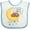 White and Blue, variant on Inktastic I Love My Uncle Boys or Girls Baby Bib