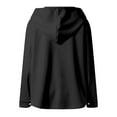 thumbnail image 4 of Njagoc3 Womens Solid Color Long Sleeve Tops Long Sleeve Hooded Casual Coat, 4 of 6