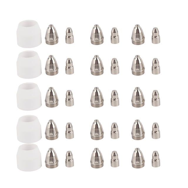 25pcs Pointes de Coupe Électrode Consommable Accessoire Adapté pour P80 Torche de Coupe