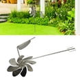thumbnail image 3 of Outdoor Metal Windmill, Decorative Stake Wind Spinner Waterproof Silent Rustproof 360 Degree Rotation  for Garden for Lawn, 3 of 7