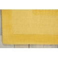 thumbnail image 4 of Nourison Westport Bordered Solid Yellow 2'3" x 7'6" Area Rug, (8' Runner), 4 of 5