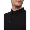 thumbnail image 4 of Duck and Cover - Polo Chilltowns para Hombre (Negro), 4 of 5