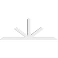 thumbnail image 2 of 84"W x 31 1/2"H x 4"D x 4"F, 9/12 Pitch, Saratoga Architectural Grade PVC Gable Bracket, 2 of 8