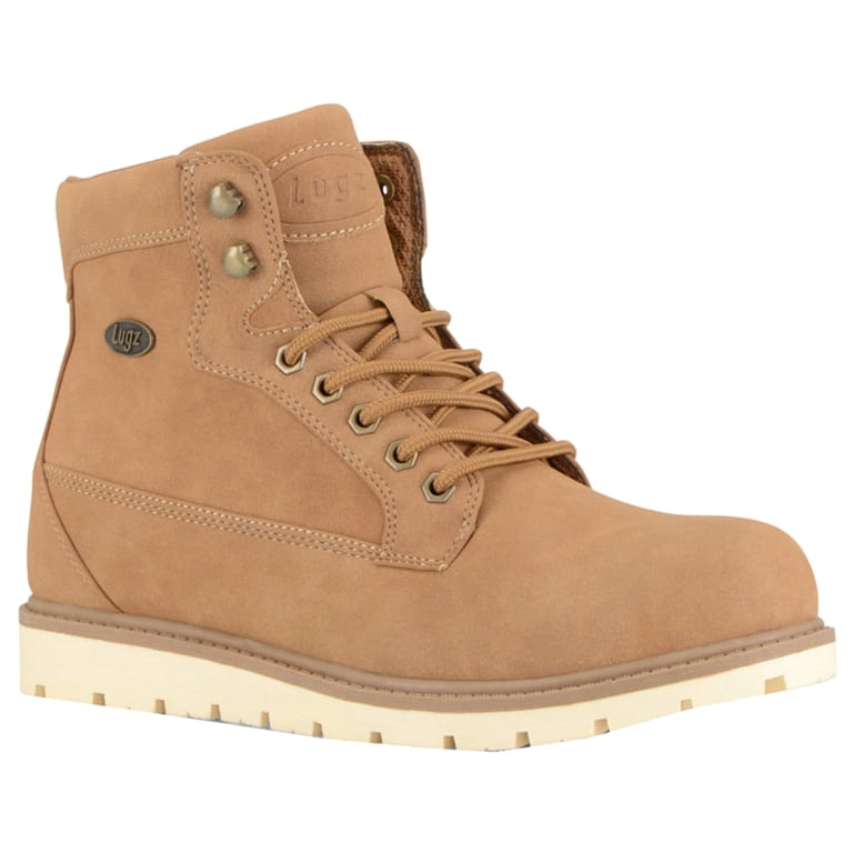 Lugz Mens Bedrock Hi Round Toe Lace Up Ankle Boots - Walmart.com display picture 1