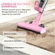 thumbnail image 4 of Aspiradora Con Cable INSE - Ultraligera y Sin Bolsa, Color Rosa, Ideal para Hogar, Suelos Duros, Alfombras, Pelo de Mascotas y Coche, 4 of 9