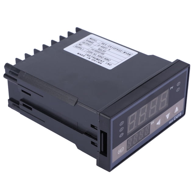 Controlador de temperatura REX, controlador de temperatura de relé ajustable REX C410 Controlador de temperatura PID Materiales de la mejor calidad