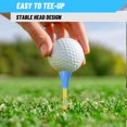 thumbnail image 4 of 5pcs Durable Golf Tees PVC Head Top Plastic 83mm Golf Tees Mixed Colors MULTI, 4 of 6