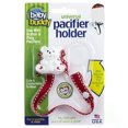 thumbnail image 1 of Baby Buddy Universal Pacifier Holder, Red with White Stitch, 1 of 7