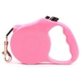 thumbnail image 2 of Pet Walking Extendable Leash Automatic pet walking rope pet Retractable Nylon Walking Rope Pet Extending Leash, Pink & Large, 2 of 8