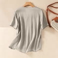 thumbnail image 7 of Blczomt Yellow Tops Women Cute Short Sleeve T Shirts Lightweight 2026 Ladies Summer Tops, 7 of 7