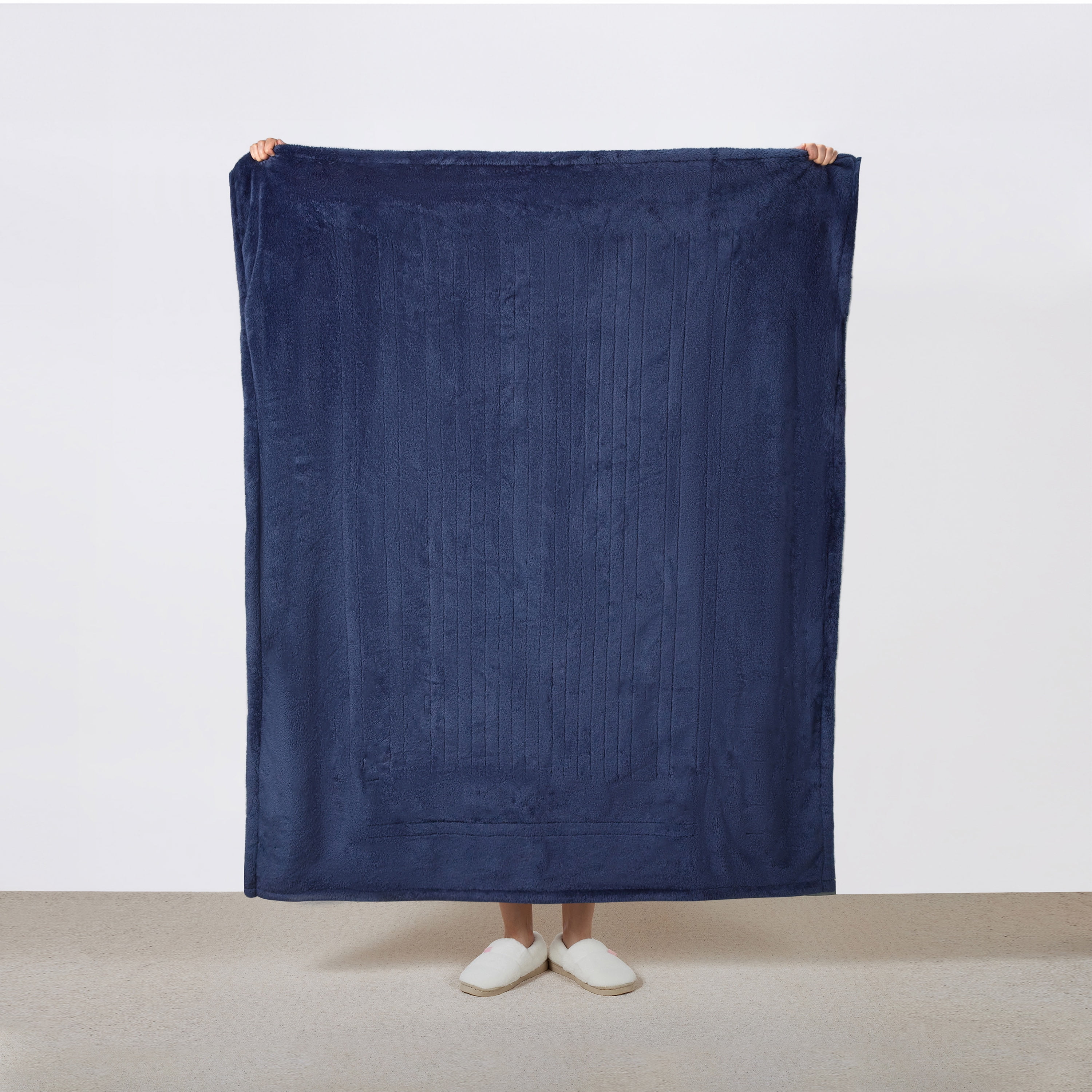 Couverture chauffante électrique Sunbeam Arctic Plush Eco, 4 réglages de chaleur, arrêt automatique