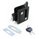 thumbnail image 1 of Speravity Cerradura de puerta de RV, pestillo de puertas de aleación de Zinc para entrada, remolque antirrobo, caravana, interior, exterior, cerraduras de Accesorios para vehículos recreativos Negro Speravity VI015607-01B, 1 of 6