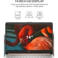 thumbnail image 5 of HP 14" Laptop with Ultral Light, Intel Quad-Core N4120 Processor, 16GB RAM, 320GB Storage(64GB eMMC+256GB MSD), UHD Graphics, 12H Battery Life, Webcam, HDMI, WiFi, Windows 11 S, Rose Gold, 5 of 5