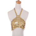 thumbnail image 2 of Cadena de Cuerpo cinturo Bikini Hecho de Lentejuelas Accesorios Playa Verano Oro jinwen Cadena del cuerpo, 2 of 8