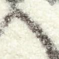 thumbnail image 6 of Maples Rugs Diamond Modern Geometric Ivory Non Slip Indoor Area Rug, 5' x 7', 6 of 7