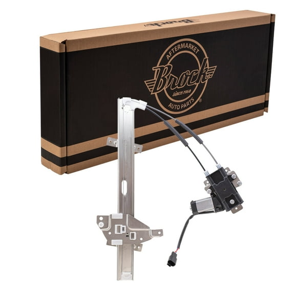 Brock Window Regulator w/ Motor for 1997-2003 Grand Prix Sedan Front Left 10315138