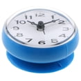 thumbnail image 2 of Reloj de ducha de baño con ventosa, reloj de pared, espejo, superficie de succión, Azul, 2 of 7