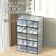 thumbnail image 4 of Yhmxh Organizadores y almacenamiento Caja de zapatos transparente de plástico con dos extremos y abertura lateral para el hogar, para alquiler de zapatos casuales, para almacenamiento en casa., 4 of 6